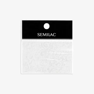 Semilac Folia Transferowa White Lace 13 AKSE0047 - Ozdoby do paznokci - miniaturka - grafika 1
