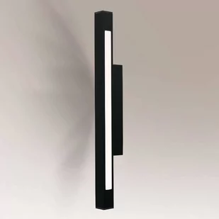 Shilo kinkiet łazienkowy LED Otaru 16W 1600lm 3000K czarny IP54 8087 - Lampy ścienne - miniaturka - grafika 1