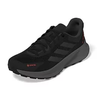 Buty trekkingowe damskie - adidas Terrex Soulstride Flow GTX, Shoes-Low (Non Football) Mezczyzni, Core Black Grey Six Impact Orange, 38.5 EU - miniaturka - grafika 1
