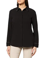 Bluzki damskie - s.Oliver BLACK LABEL Damska bluzka z długim rękawem, żółty, 38 - miniaturka - grafika 1