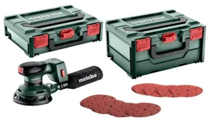 METABO SZLIFIERKA MIMOŚRODOWA SXA 18 LTX 125 BL CARCASS +AKCESORIA METABOX - Szlifierki i polerki - miniaturka - grafika 1
