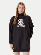Sukienki i spódniczki dla dziewczynek - Guess Sukienka codzienna V5YK07 KCX22 Czarny Regular Fit - miniaturka - grafika 1