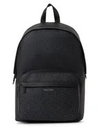 Plecaki - Calvin Klein Plecak męski Mężczyźni Sztuczna skóra czarny|szary wzorzysty, ONE SIZE - miniaturka - grafika 1