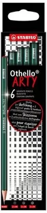 Stabilo Ołówek Othello Arty mix twardy 6szt STABILO - Przybory szkolne - miniaturka - grafika 1