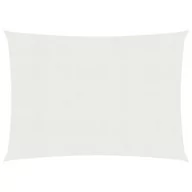 Parasole ogrodowe - vidaXL Żagiel przeciwsłoneczny, 160 g/m, biały, 3x4 m, HDPE vidaXL - miniaturka - grafika 1