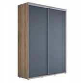 Szafy - Szafa MAJA przesuwna 120 x 242 61 cm różne kolory półki szuflady - miniaturka - grafika 1