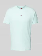 Koszulki męskie - T-shirt o kroju regular fit z czystej bawełny z wyhaftowanym logo - miniaturka - grafika 1