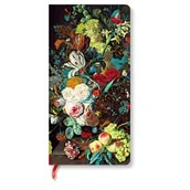 Szkolne artykuły papiernicze - Hartley&Marks Publishers Ltd Notatnik w linie, Van Huysum Slim - miniaturka - grafika 1