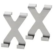 Wieszaki i stojaki - Haczyki / Haczyk podwójny na drzwi 2 szt 831399 - miniaturka - grafika 1