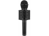 Mikrofony komputerowe - Mikrofon karaoke IZOXIS Czarny Bluetooth, Głośnik - miniaturka - grafika 1
