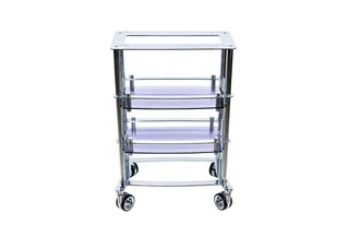 Alvi Prague Stolik kosmetyczny Design Pure Chrome M - Meble kosmetyczne - miniaturka - grafika 2