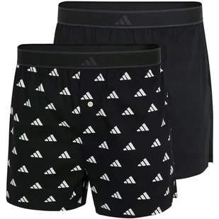 Adidas Bokserki Boxers Shorts 2-Pack 4Am013-000 R L - Majtki męskie - miniaturka - grafika 1