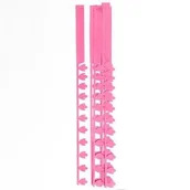 Quilling - Dalprint Paski do quillingu 12 szt Tulipan i frędzle różowe QGPQ-049 - miniaturka - grafika 1