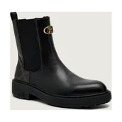 Sztyblety damskie - Liu Jo Skórzane sztyblety LONDON 02 - miniaturka - grafika 1