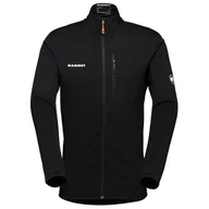 Bluzy sportowe męskie - Męska bluza Mammut Taiss Light ML Jacket Men Rozmiar: XL / Kolor: czarny - miniaturka - grafika 1