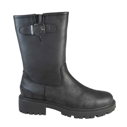 CHATTAWAK Damskie 18KANDYNOIR36 Botki, Czarne, 36 EU, czarny, 36 EU