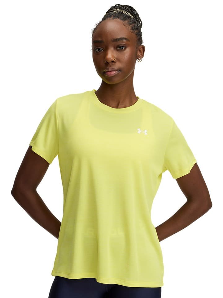Under Armour Koszulka sportowa w kolorze żółtym