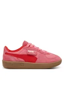 Buty dla dziewczynek - Puma Sneakersy Palermo Love Jr 400936 01 Różowy - miniaturka - grafika 1