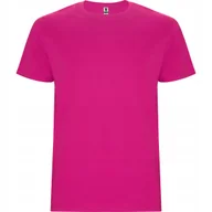 Koszulki męskie - T-shirt Męski Koszulka Męska GRUBSZA BAWEŁNA ROLY 6681 RÓŻ ROSETTE M - miniaturka - grafika 1