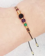 Bransoletki - Bransoletka znak zodiaku SKORPION - naturalne KAMIENIE - na prezent - miniaturka - grafika 1