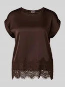 Koszulki i topy damskie - T-shirt z okrągłym dekoltem model ‘ELLETTE’ - miniaturka - grafika 1