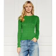Swetry damskie - POLO RALPH LAUREN Sweter | Slim Fit - miniaturka - grafika 1