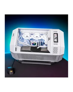 Thermaltake The Tower 300, tower case (Kolor: BIAŁY, tempered glass) - Obudowy komputerowe - miniaturka - grafika 1