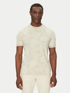 Koszulki męskie - Liu Jo T-Shirt QA5181 J7734 Beżowy Regular Fit - miniaturka - grafika 1