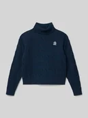 Swetry dla dziewczynek - Golf o kroju regular fit z mieszanki bawełny - miniaturka - grafika 1