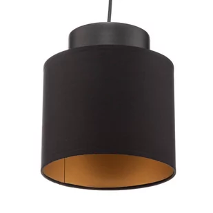 Luminex Frodi 3181 lampa wisząca zwis 1x60W E27 czarny/złoty - Lampy sufitowe - miniaturka - grafika 4