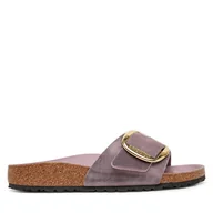 Klapki i japonki damskie - Klapki Birkenstock Madrid Big Buckle Hex 1029300 Różowy - miniaturka - grafika 1