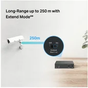 Switche - Switch TP-Link 5-Port Gigabit Desktop Switch with 4-Port PoE+ MS105GP - miniaturka - grafika 1