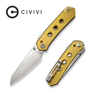 Noże - Nóż składany Civivi Vision FG Polished Ultem, Satin Nitro-V by Snecx Tan (C22036-5) - miniaturka - grafika 1
