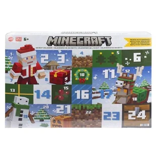 Kalendarz adwentowy MINECRAFT HXM86 - Figurki dla dzieci - miniaturka - grafika 1