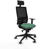 Fotele i krzesła biurowe - Krzesło Biurowe Piqueras y Crespo 1D066G1 Szmaragdowa Zieleń - miniaturka - grafika 1