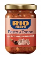 Pasztet i przetwory mięsne - Rio Mare Pesto al Tonno z Oliwkami i Peperoncino - miniaturka - grafika 1