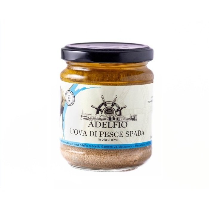 Ikry miecznika w oliwie z oliwek, 200 g (kawior z miecznika) / Adelfio Conserve