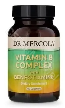 Dr Mercola Witamina B kompleks (dr Mercola) 60 kapsułek 18CC-723DD