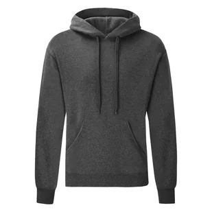 Męska Bluza Z Kapturem Classic Heather Full Zip - Kurtki i kamizelki sportowe damskie - miniaturka - grafika 1