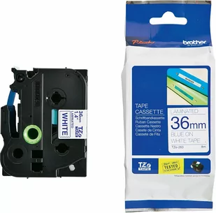 Brother TZe-263 36mm x 8m (TZe263) (jest na magazynie) - Taśmy do drukarek barwiące - miniaturka - grafika 1