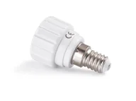 Żarówki LED - Adapter do żarówek LED - przejściówka z gniazda E14 na gniazdo GU10 - miniaturka - grafika 1