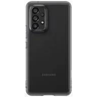 Etui i futerały do telefonów - Samsung nakładka Soft Clear Cover do Samsung Galaxy A53 5G czarna EF-QA536TBEGWW - miniaturka - grafika 1