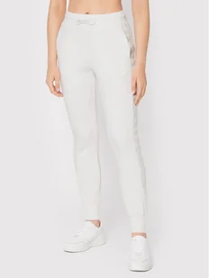 Guess Spodnie dresowe V2YB18 K7UW2 Biały Regular Fit - Spodnie sportowe damskie - miniaturka - grafika 1