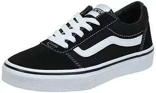 Buty dla chłopców - Vans uniseks dzieci Ward Suede/Canvas Sneaker - czarny - 30 EU - grafika 1