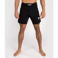 Spodnie sportowe męskie - Venum Spodenki MMA Fightshorts Contender Black/White - miniaturka - grafika 1