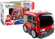 Samochody i pojazdy dla dzieci - Press n' go fire truck - 4+ - miniaturka - grafika 1