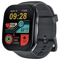 Smartwatch - Kumi U6 KU-U6/BK Czarny - miniaturka - grafika 1