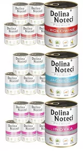 Dolina Noteci PREMIUM 30x800g jagnięcina + wołowina + indyk) - Mokra karma dla psów - miniaturka - grafika 1