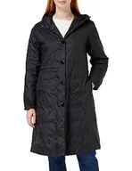 Bluzy damskie - Armani Exchange Damska bluza z kapturem Sustainable, Logo Tape, Light Weight Parka, Optical White, Extra Small, optical white, XS - miniaturka - grafika 1