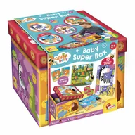 Gry planszowe - Carotina Baby - Super box kolekcja 10 gier Lisciani - zabawka - miniaturka - grafika 1